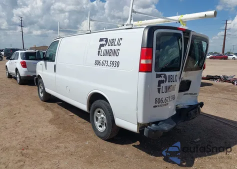 2006 Chevrolet Express Work Van z USA, uszkodzony, nr VIN 1GCFG15X561230038